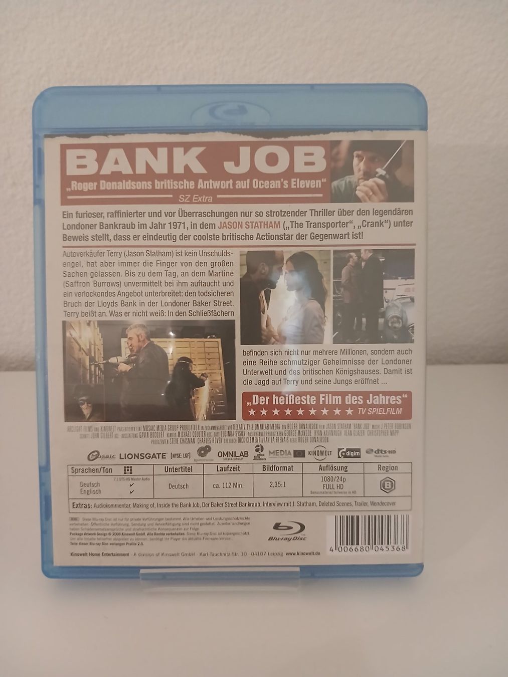 Tous les DVDs: Bank Job – D'occasion à St. Margrethen SG par SamusAran 1