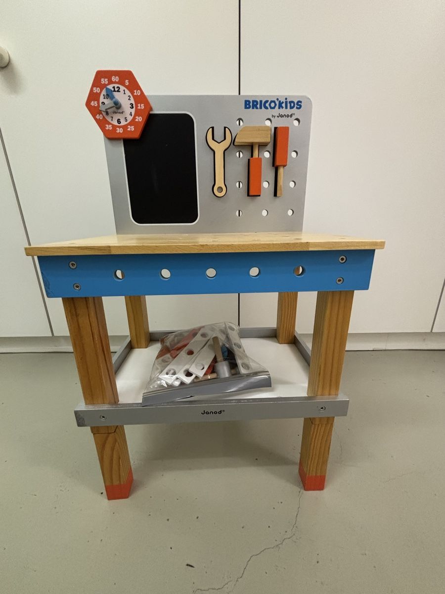 Banchi da lavoro: Janod Brico Kids Workbench - Wooden Tool Bench – Usato da Oberrieden venduto da Panthiras3 2