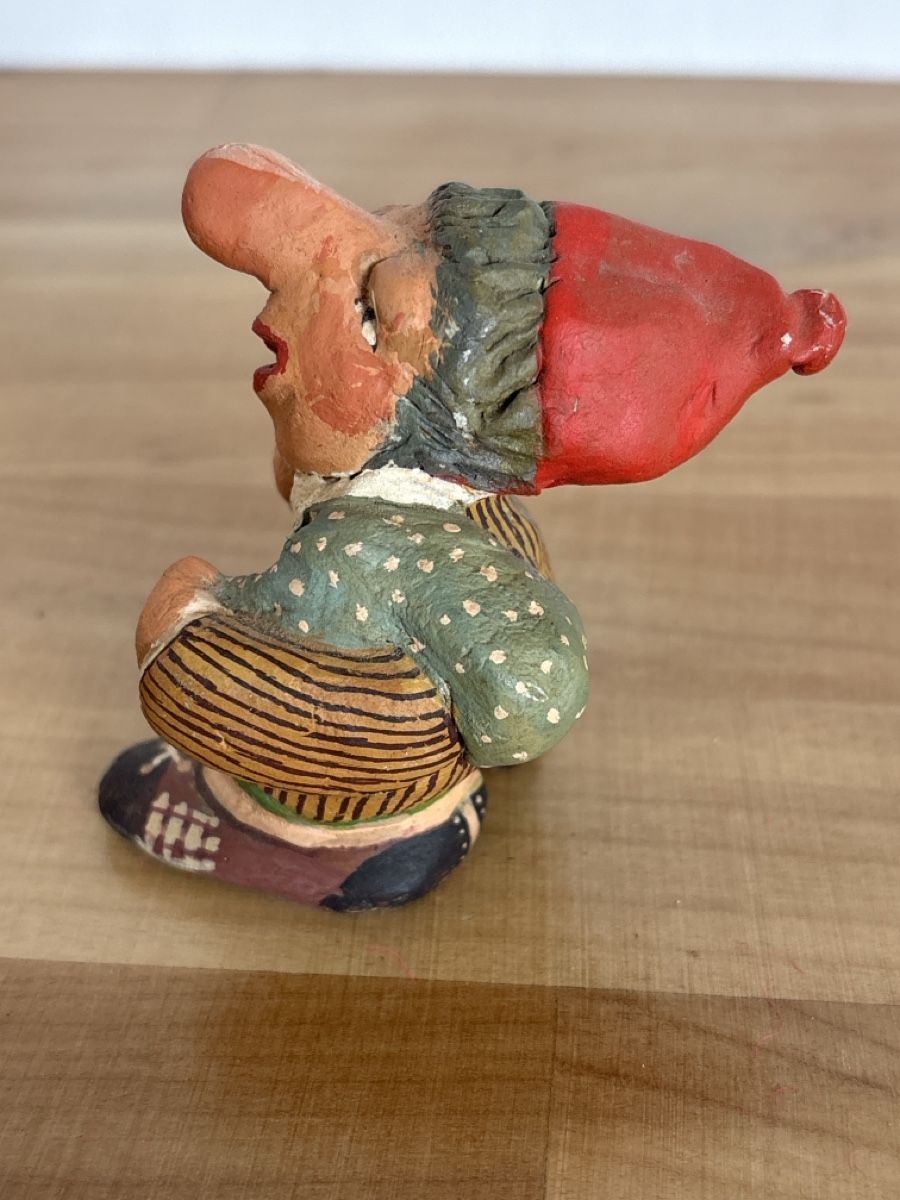 Statuette: Zwerg Figur aus Gibs / Handarbeit – Usato da Rümlang venduto da SchumBru10 3