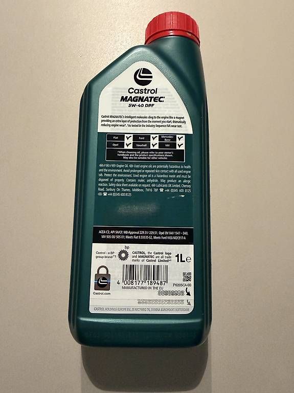 Oli & Additivi: Castrol MAGNATEC SW-40 DPF – Nuovo e nell'imballaggio originale da Kleindöttingen venduto da mar_6t65 1