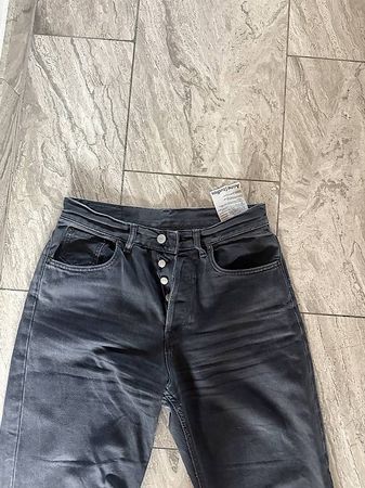 Acne Studios Grey Straight Leg Jeans 27