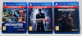 Uncharted Sammlung PS4 - wie neu OVP