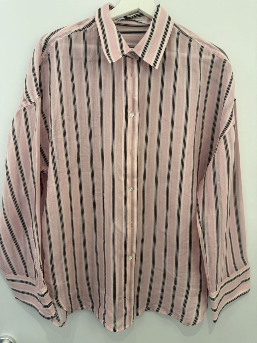 Mango Camicette: Chemise Mango en lin  – Nuovo (secondo la descrizione) da Vernier venduto da DubasNicole