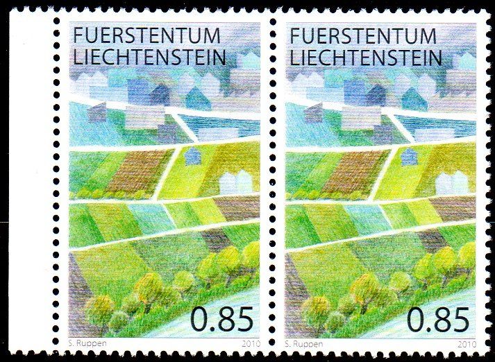 Tutti i francobolli: ** POSTFRISCH ** LANDWIRTSCHAFT IN LIECHTENSTEIN - LI221 – Nuovo (secondo la descrizione) da Losone venduto da EM2019