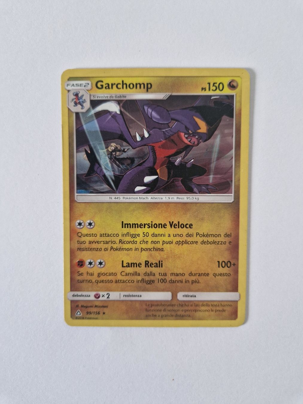 Pokémon Carte collezionabili: Garchomp- Forbidden Light - ITA - Ab 1 – Usato da Romont FR venduto da raj_sjv9 2