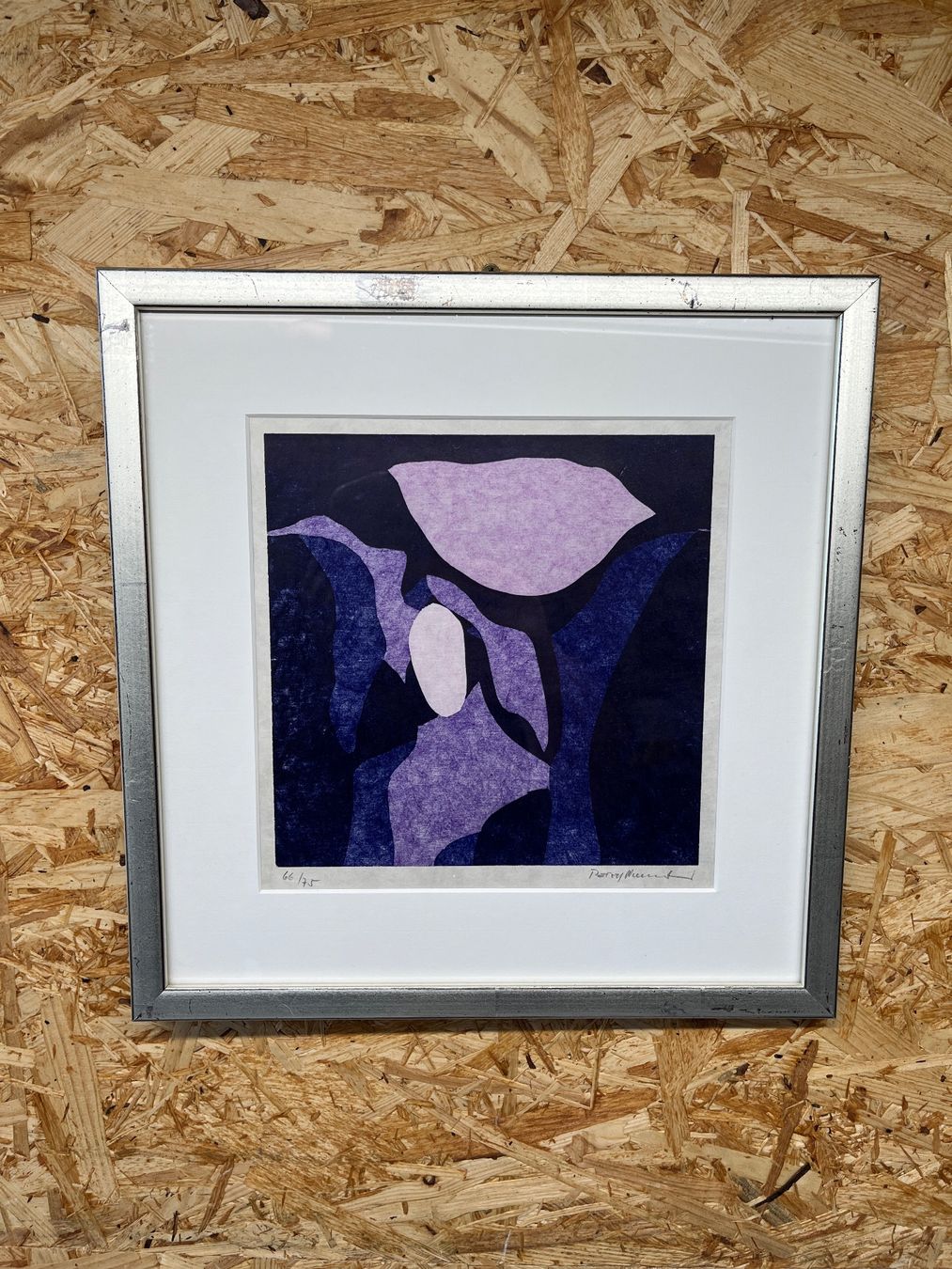 Xilografie: Holzschnitt von Peter Wullimann    (ID S229) – Usato da Gelterfingen venduto da art-and-more
