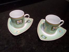 neue spez. Espresso Tassenset ( Vitrinensammlung) für 8.--