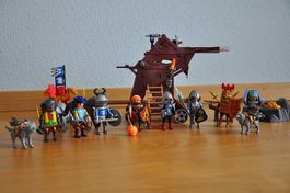 Playmobil Knights - Adlerritter Angriffsturm, top Zustand!