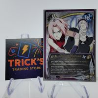 Naruto Bandai CCG Sakura Haruno & Chiyo Rare ENG