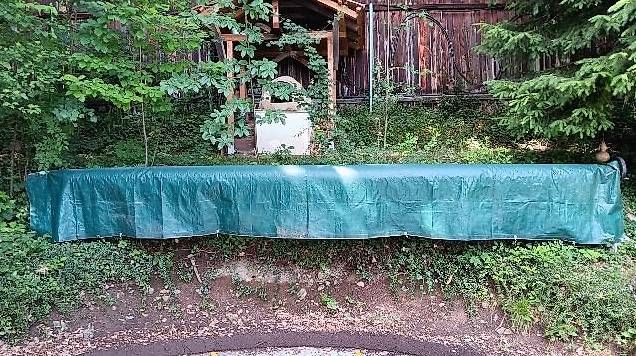 Piscine: Pool Aufrollvorrichtung – Usato da Oberhofen Thun'see venduto da Mw85 2
