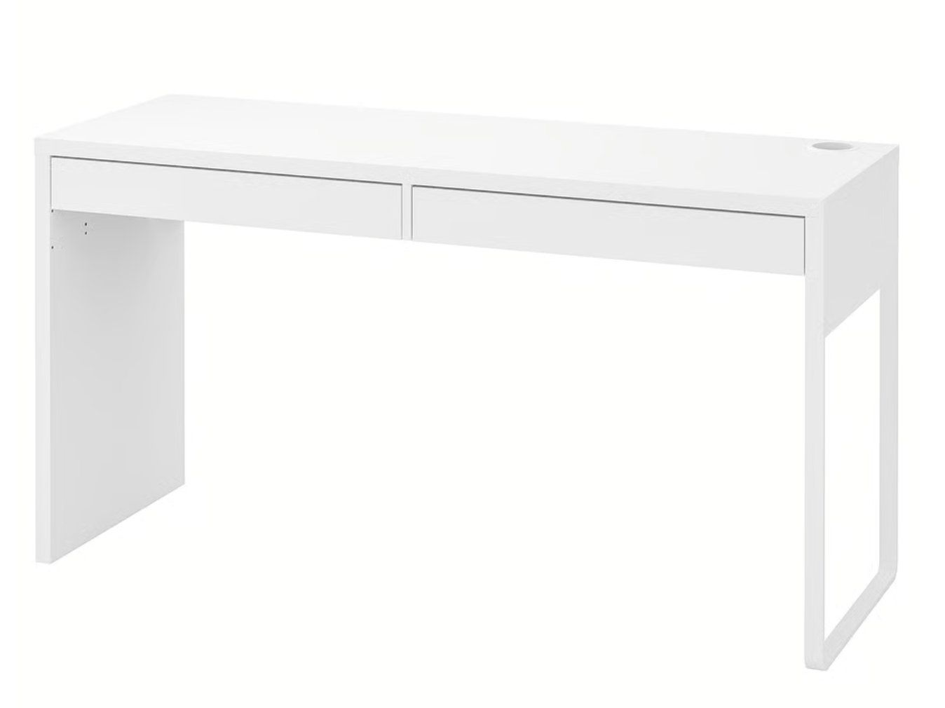 Ikea Scrivanie: IKEA desk, white, 142x50 cm – Usato da Zürich venduto da ale_w2kh