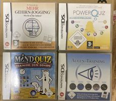4 Nintendo DS Gedächnisspiele