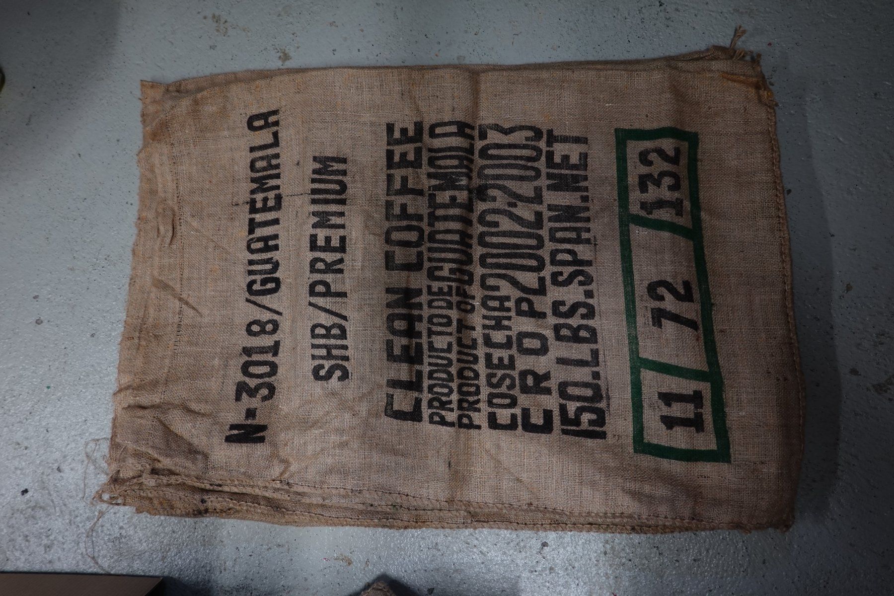 Stoffe: Jute-Kaffee-Säcke 4 Stück – Gebraucht aus Hausen AG von nordost