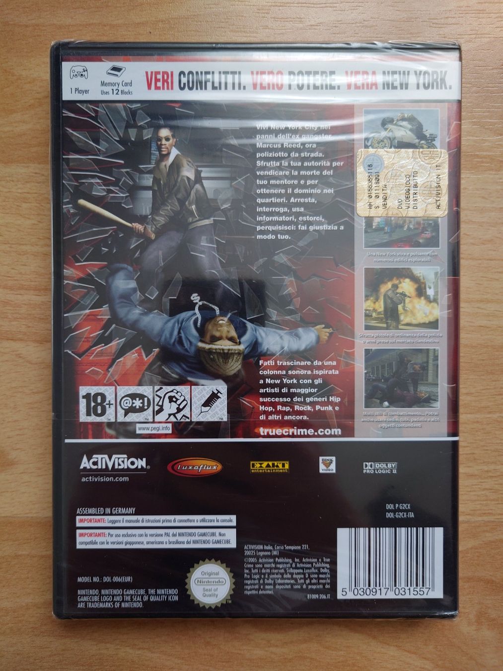 Nintendo Giochi: Nintendo Gamecube True Crime (sealed) – Nuovo e nell'imballaggio originale da Leuzigen venduto da Darcry 1