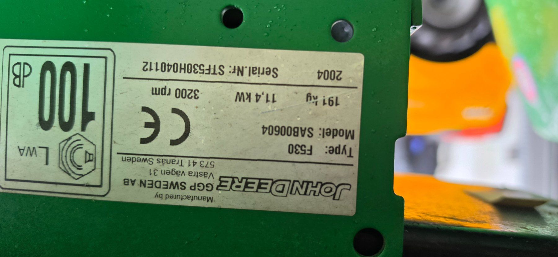 John Deere Tagliaerba: John Deere Aufsitzmäher – Usato da Rain venduto da Fafan069 6