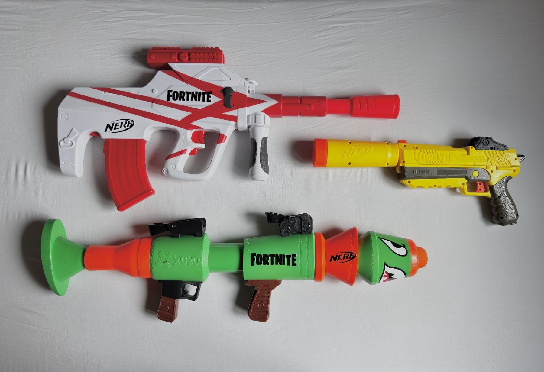 Nerf Spielzeuge: 3x Nerf Fortnite-serie – Gebraucht aus Vilters von smunksgaard
