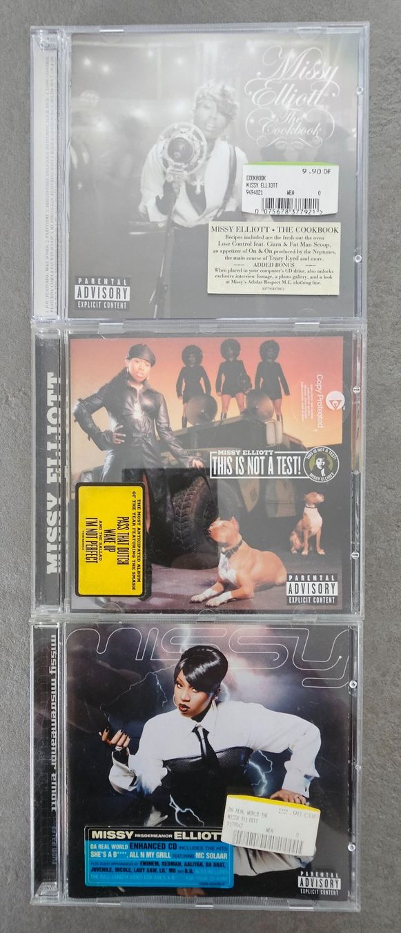 CD: Missy Elliott CD's – Usato da Unterkulm venduto da Chaplyn2018