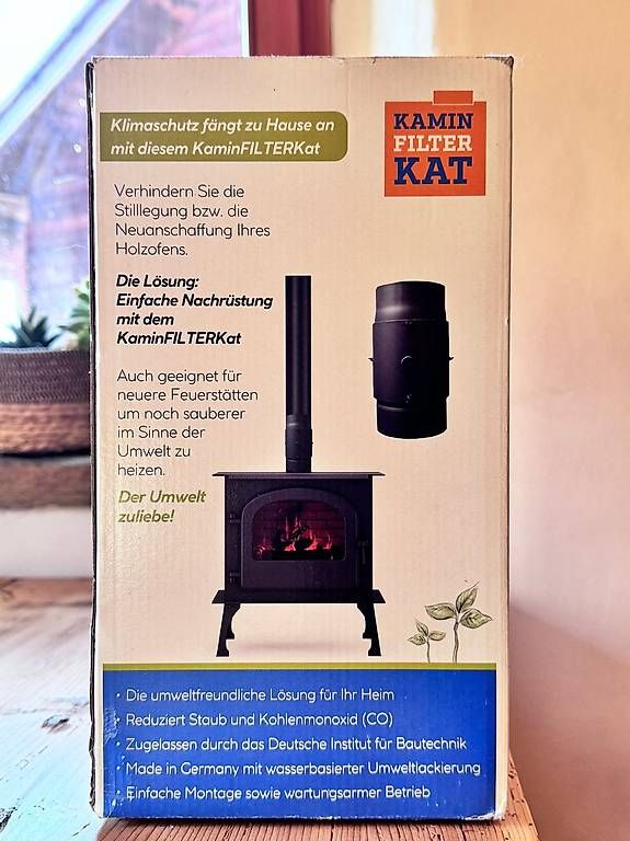 Camini: Feinstaubfilter, Kamin Filter KAT, neu und ungebraucht – Nuovo e nell'imballaggio originale da Frenières-sur-Bex venduto da Sonbi