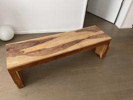 Massive Holzbank Sheesham, Naturprodukt Abholung in Adliswil