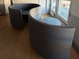 Exklusive Akustik-Lounge / Besprechungssofa für Büro