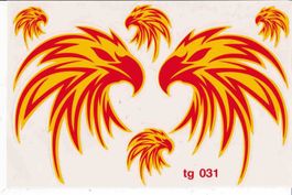 Adler Aufkleber Sticker 1 Bogen 27 x 18 cm Tuning ST445