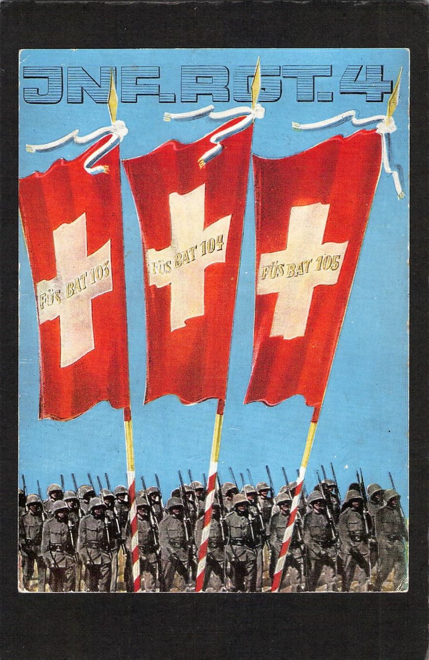Tutti i francobolli: Einheitskarte Nr. 11 , Inf. RGT.4 – Usato da Reichenburg venduto da ibiza18