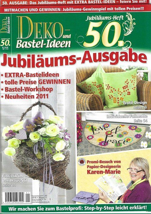 Riviste & Magazine: Deko und Bastel-Ideen Nr. 50, 58, 65, 63 oder 66 – Usato da Schlatt TG venduto da annesbuecher 1
