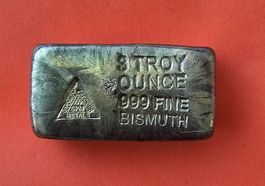 3 Unzen 999 Fine Bismuth
