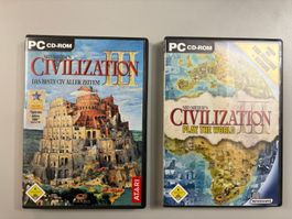 Civilization III PC Game Klassiker - Original Versionen!