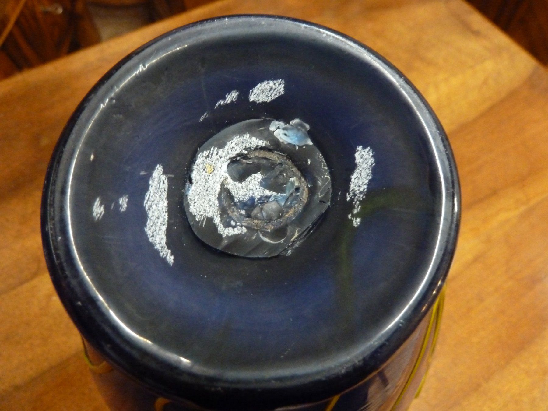 Vasen & Gefässe: Antike Glas Vase – Gebraucht aus Bure von 1319 9