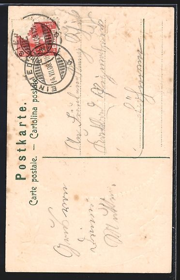 Cartoline postali: Einsiedeln, Blick auf das Kloster Passep – Usato da Berlin venduto da bartko-reher 1