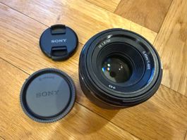 Sony FE 1.8/50 FE Bajonett, Normalobjektiv , lichtstark