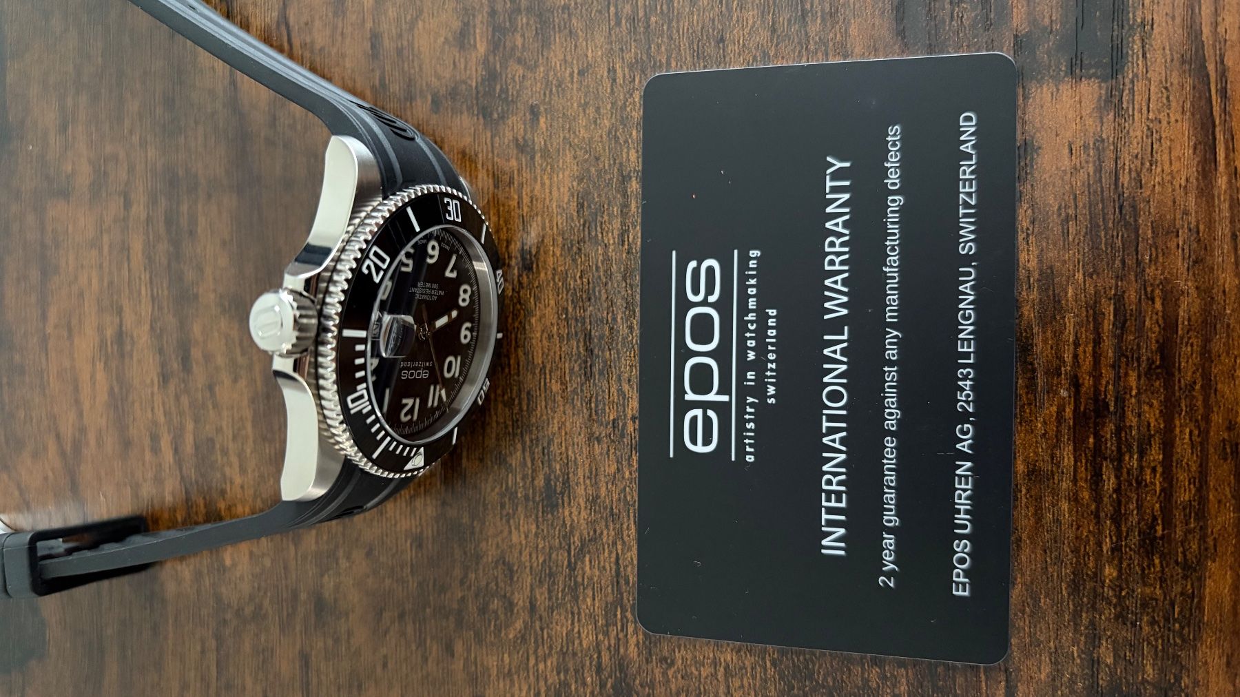 Epos Montres: Epos Sport 3504 Diver Titanium Automatic – D'occasion à Gretzenbach par ferris78 7