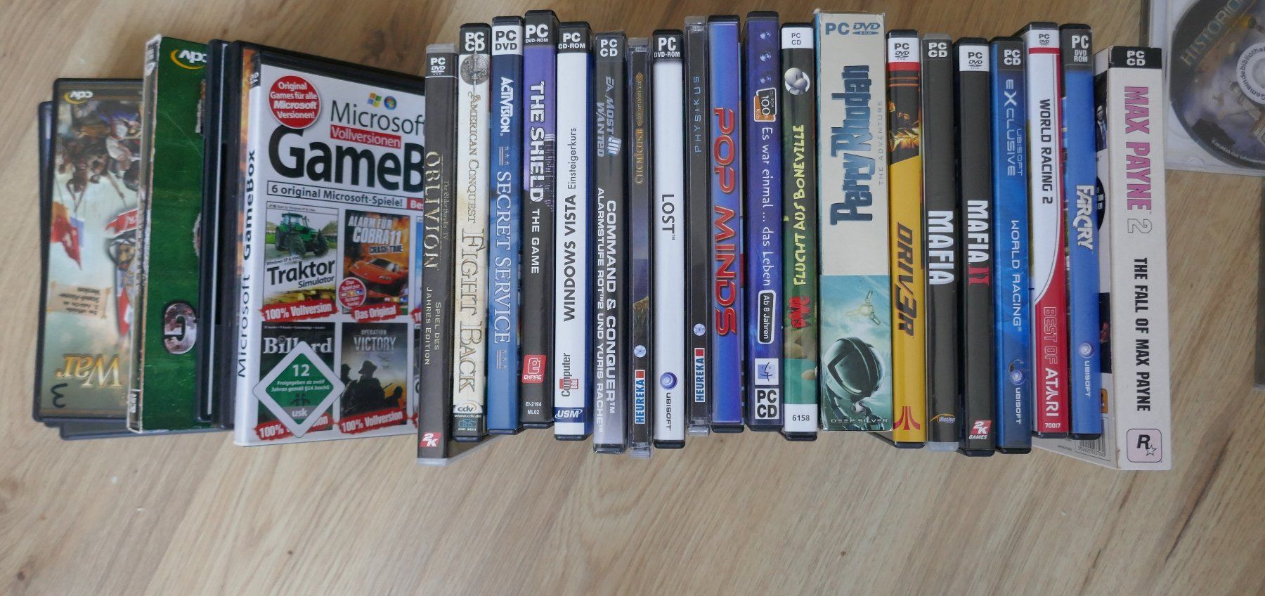 Jeux: Grosse Sammlung diverse PC Spiele – D'occasion à Wenslingen par FairlightCMI 2