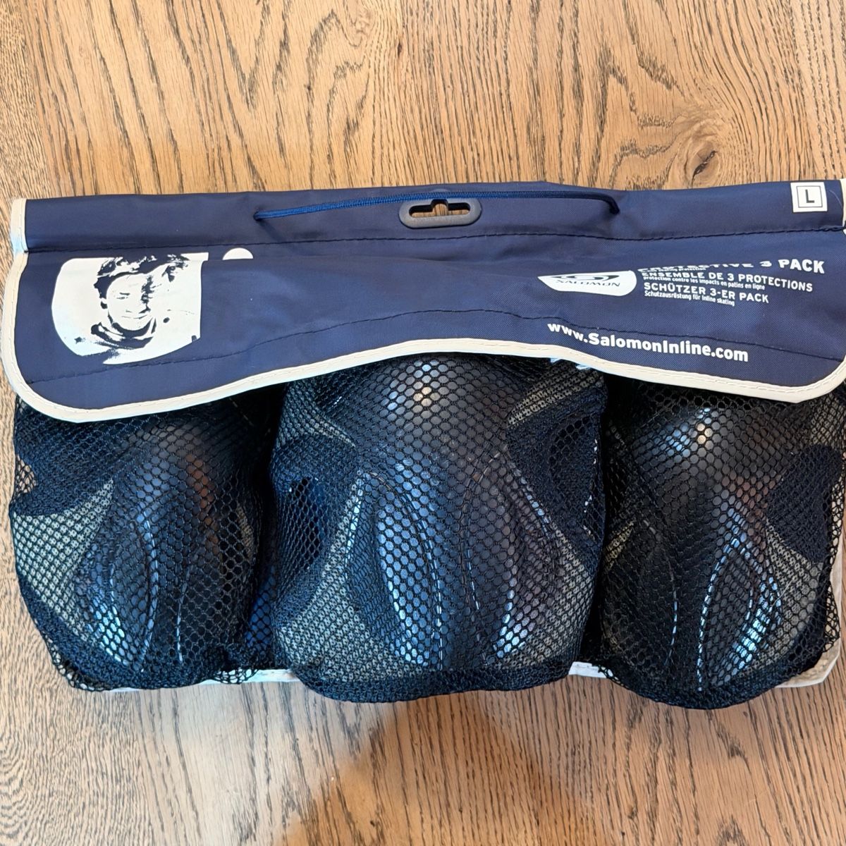 Salomon Schutz & Schoner: Salomon - Inline-Protektoren -  2-Pack Set - Grösse L – Gebraucht aus Schlieren von KaRoPue 8