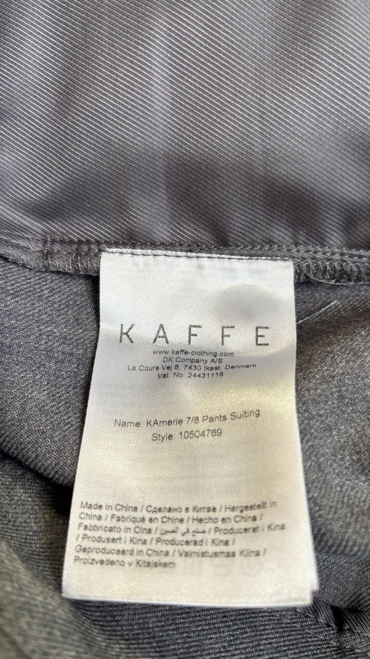 Pantaloni: Kaffe Stoffhose, grau, 42 – Usato da Spiegel b. Bern venduto da Laystyx 3
