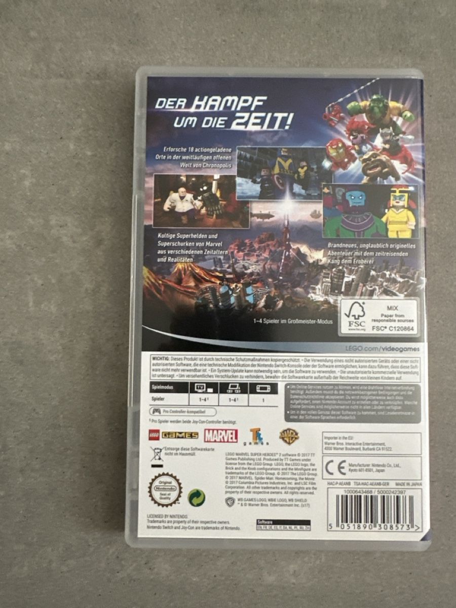 Nintendo Giochi: Nintendo Switch Lego Marvel Super Heroes 2 - Top Zustand – Usato da Effretikon venduto da Penny1999 1