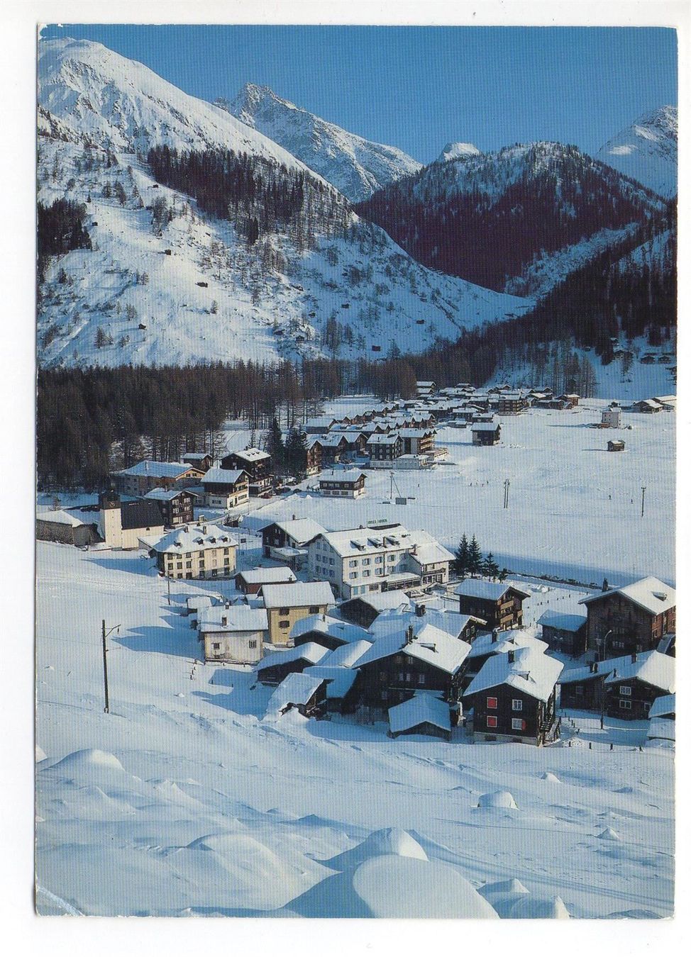 Ansichtskarten: OBERWALD – Gebraucht aus Jona von philajona