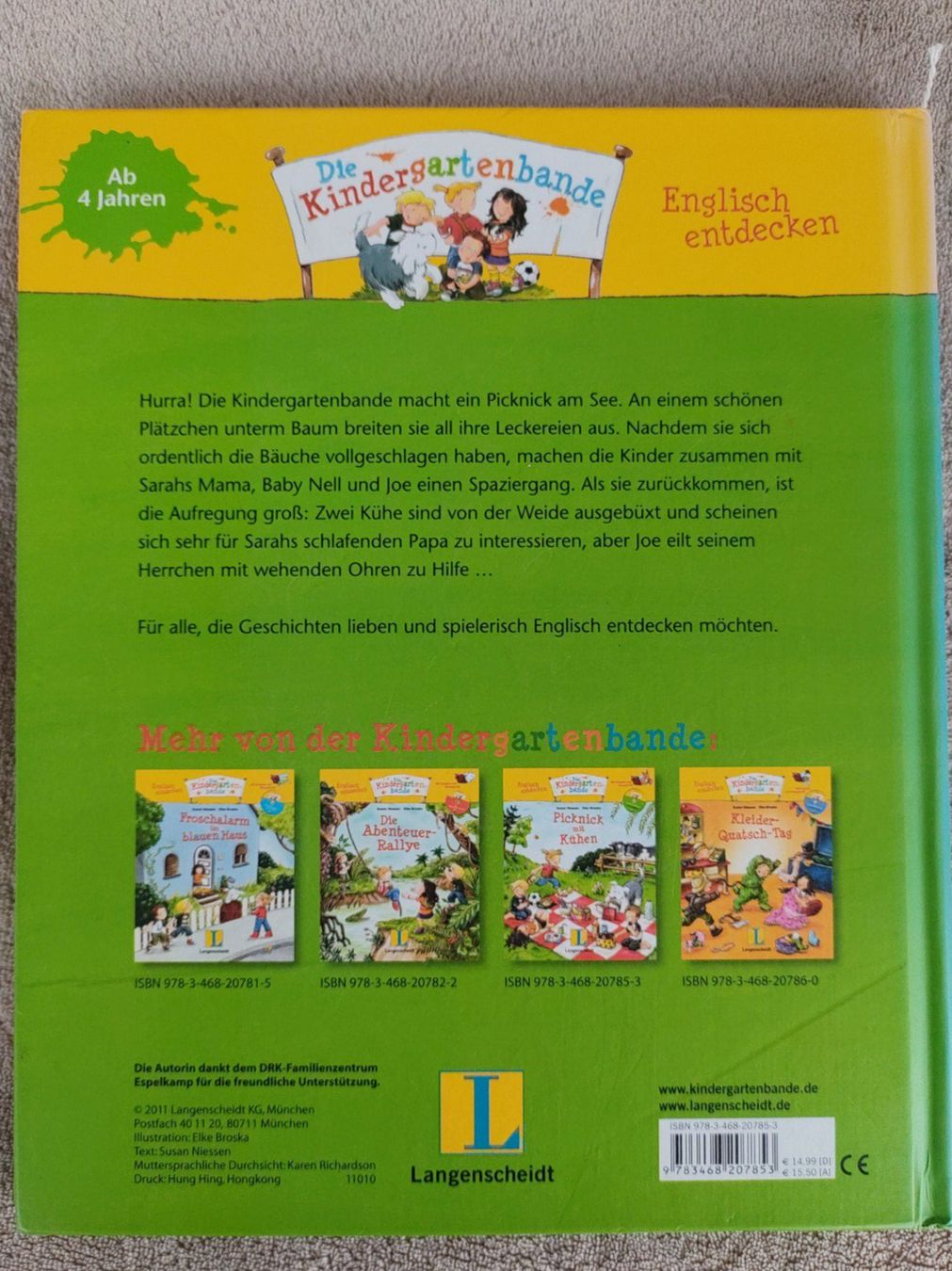 Bücher: Buch Picknick mit Kühen mit CD – Gebraucht aus Strengelbach von Phorensic_30 1
