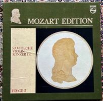 Mozart Sämtliche Violinkonzerte Henryk Szeryng Box 3 LP 🛀