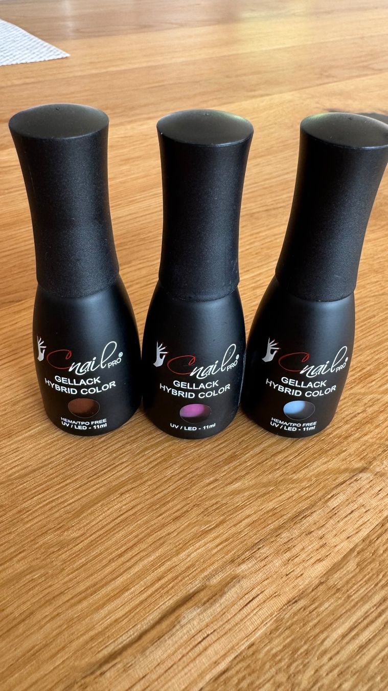 Smalto per unghie: 3x Gellack von Cnail pro – Nuovo (secondo la descrizione) da Thalwil venduto da 775vow