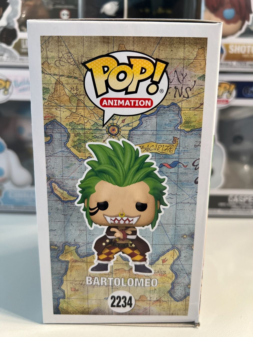 Funko Statuette: Funko POP! Animation One Piece Bartolomeo Edition Limitée – Nuovo e nell'imballaggio originale da Le Mouret venduto da perfectbijou 1