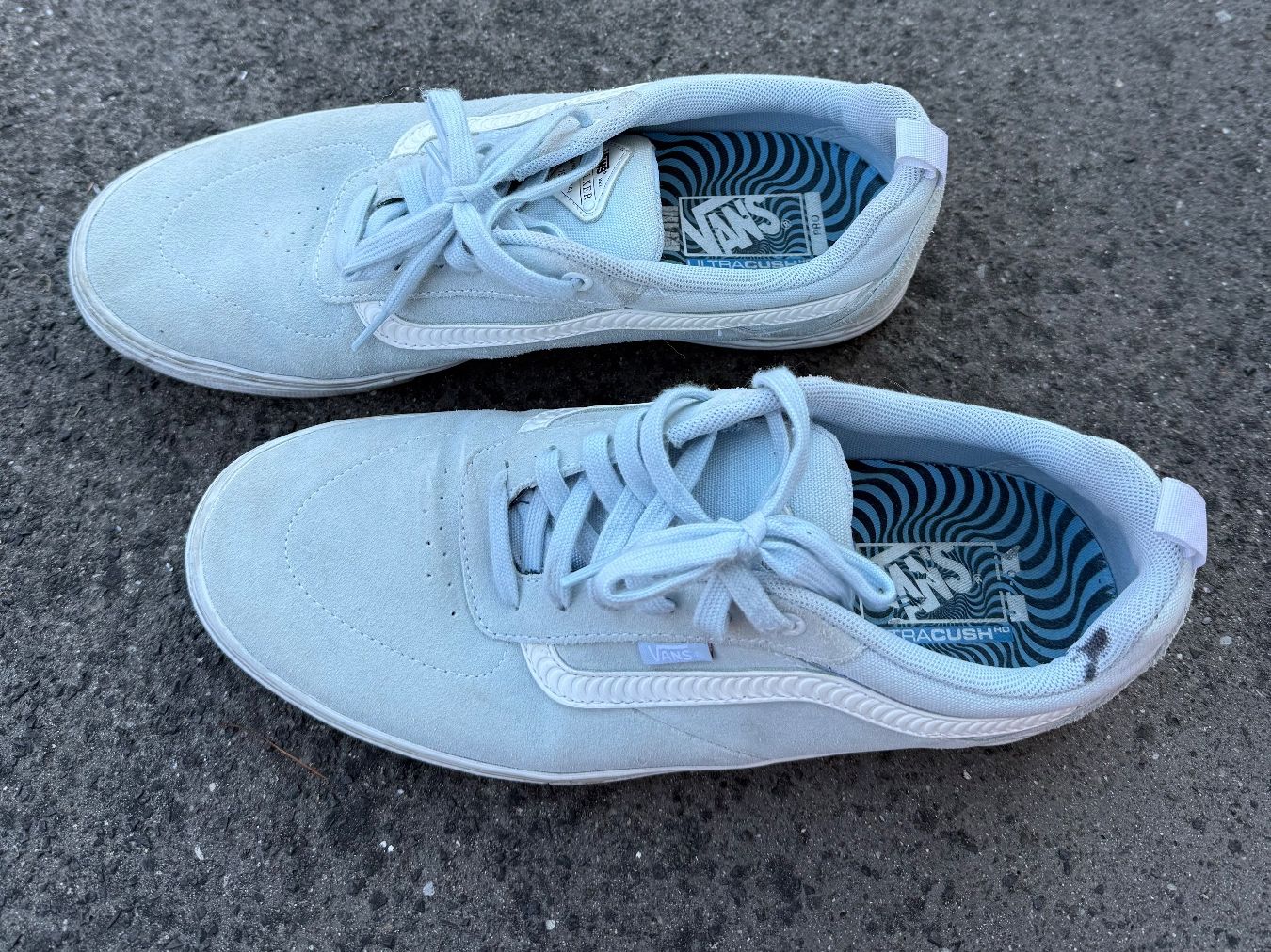 Vans Chaussures hommes: Vans Kyle Walker hellblau/weiss Gr. 45 – D'occasion à Uettligen par Leoniexx 2