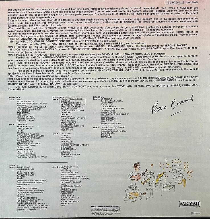 Dischi in vinile: Coffret vinyle 10 Ans de Saravah  4 LP  édition originale – Usato da Bramois venduto da jea_7hsb 1