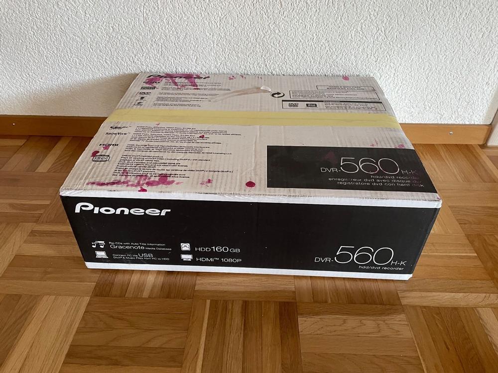 Pioneer DVD Recorder DVR 560 H - top Zustand!