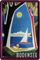 Blechschild-URLAUB AM BODENSEE
