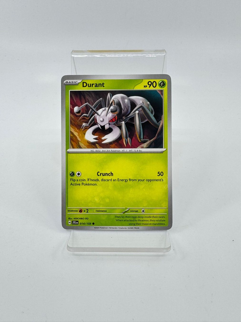 Pokémon Carte collezionabili: Pokemon Durant 014/159 – Usato da Herisau venduto da Pokemon2026