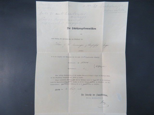 Documenti: Alte Briefe intressante Dokumente – Usato da Pfyn venduto da sagenruthe 2