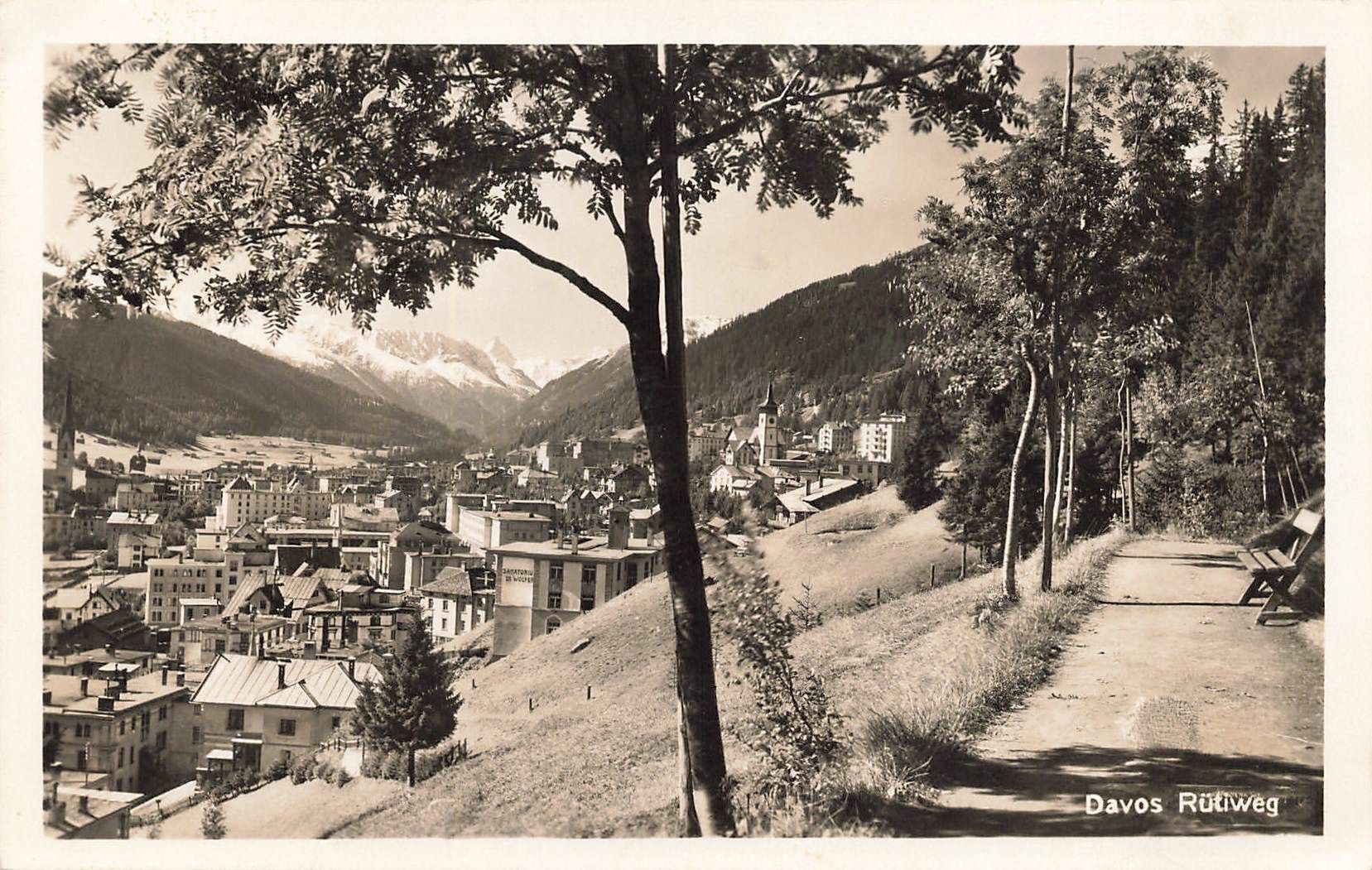 Ansichtskarten: Davos – Gebraucht aus Biasca von Blenio71