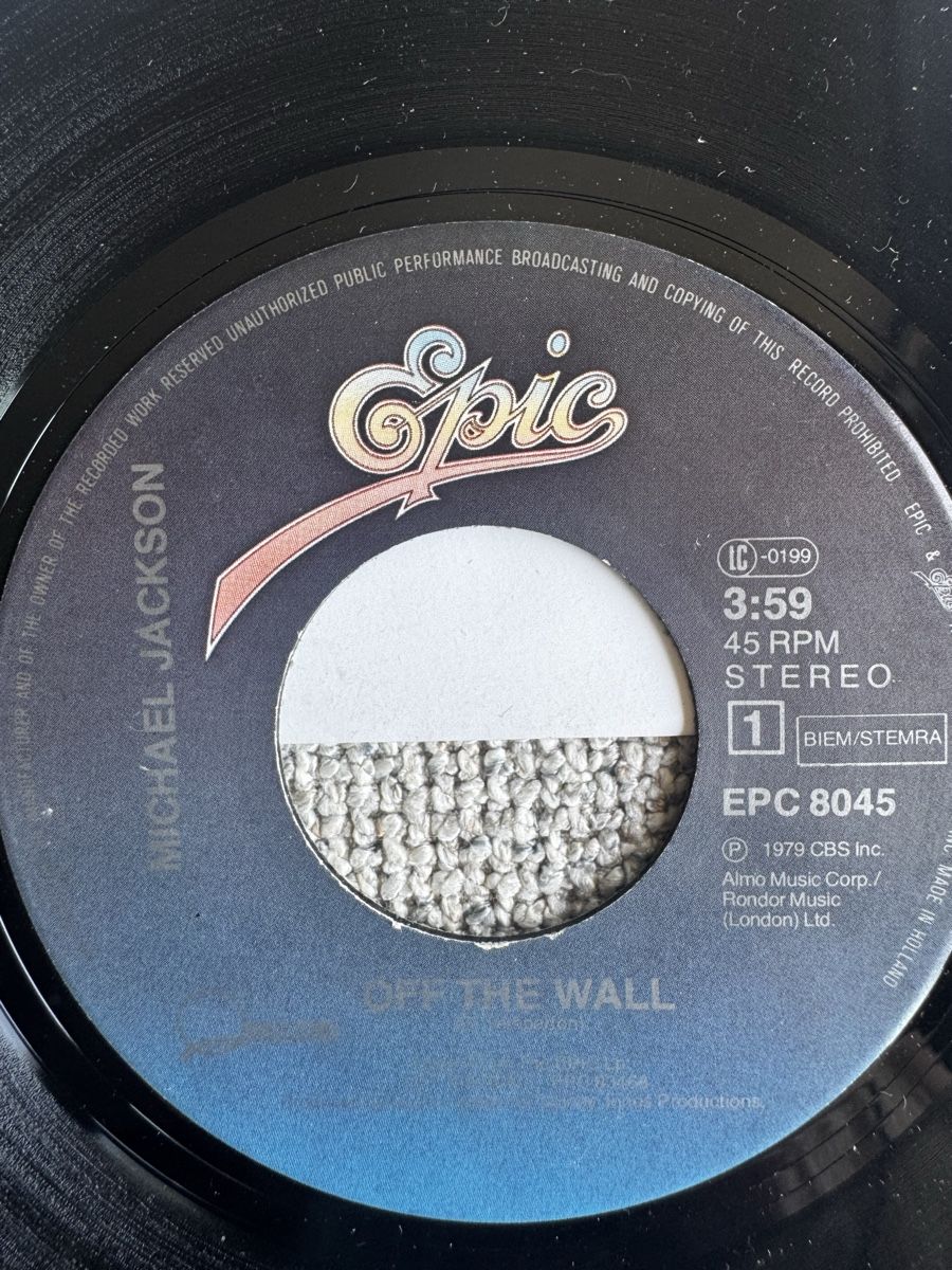 Dischi in vinile: Michael Jackson - Off The Wall - 7" Single- 80s – Usato da Rorbas venduto da BlackstarRecords 1